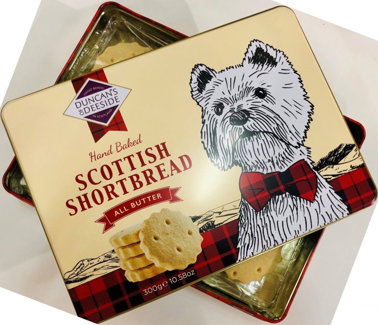 Duncan’s of Deeside Gift Tin All Butter Shortbread 300g Clarges Trading
