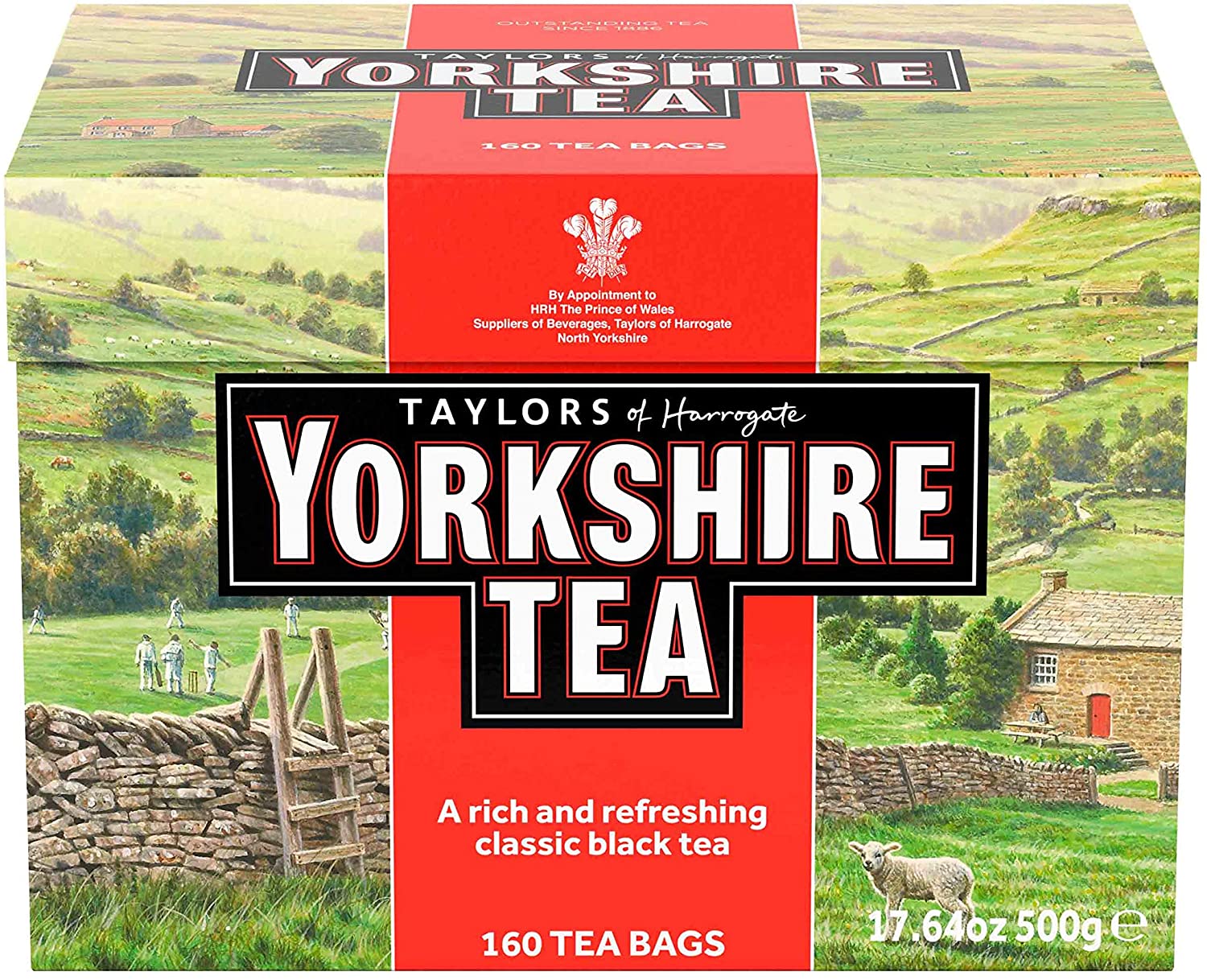 ToH Yorkshire Orange 160 Tea Bags