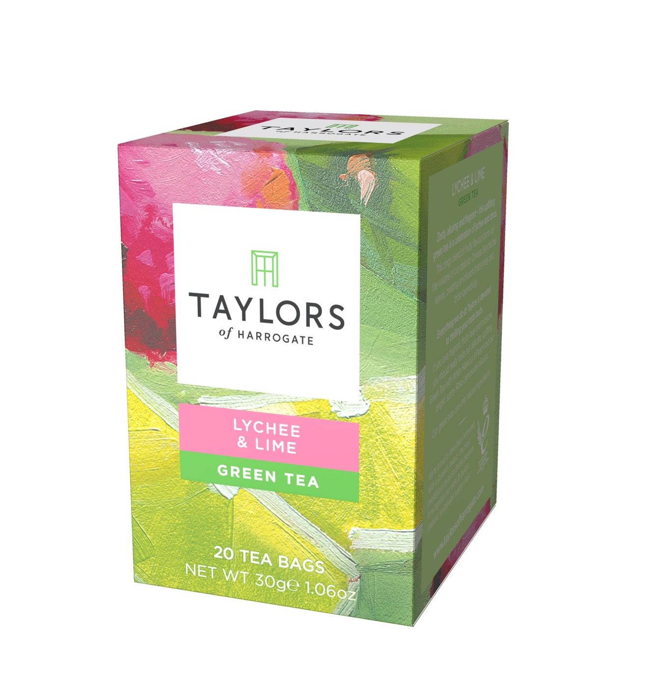 ToH Creations Green Lychee and Lime 20 Tea Bags Clarges Trading