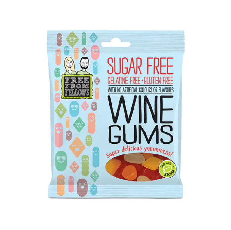 Free From Fellows Wine Gums 100g Clarges Trading