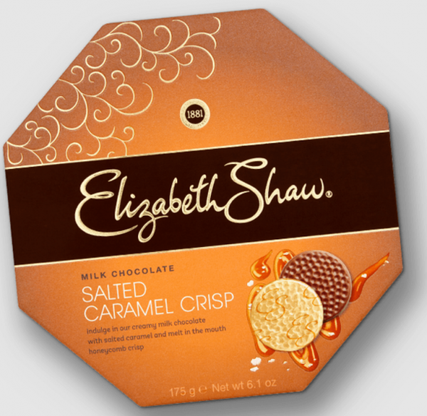 Elizabeth Shaw Milk Chocolate & Salted Caramel Clarges Trading